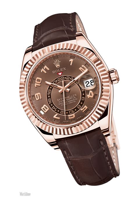 rolex sky dweller rose gold.